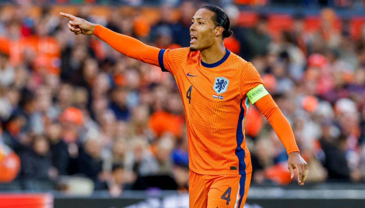 Eurocopa Holanda Virgil Van Dijk Listo Para La Batalla Contra