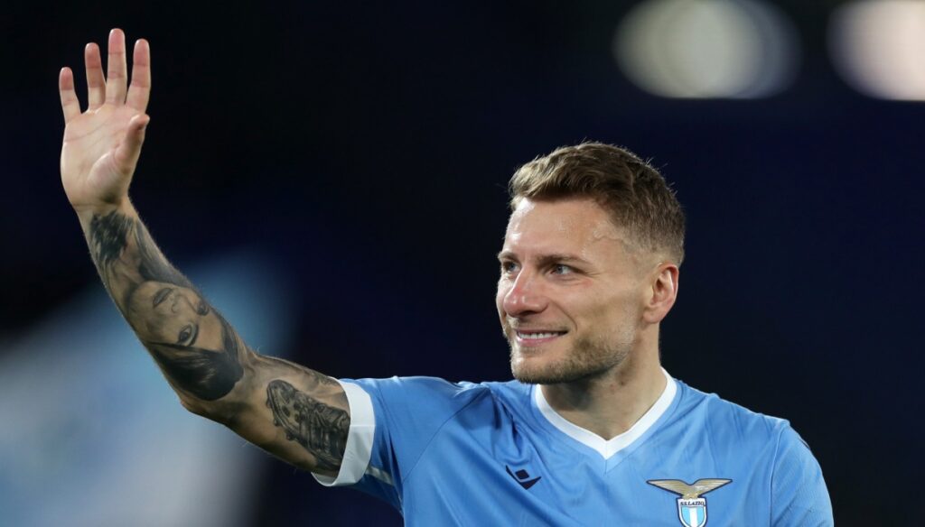 Ciro Immobile, efecto talismán en el partido de Fabio Fognini
