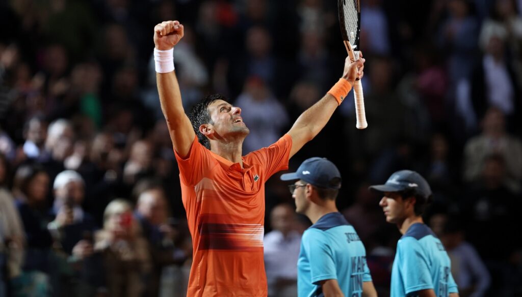 La sonrisa número 1.000 de Novak Djokovic vale la final del Internazionali d’Italia