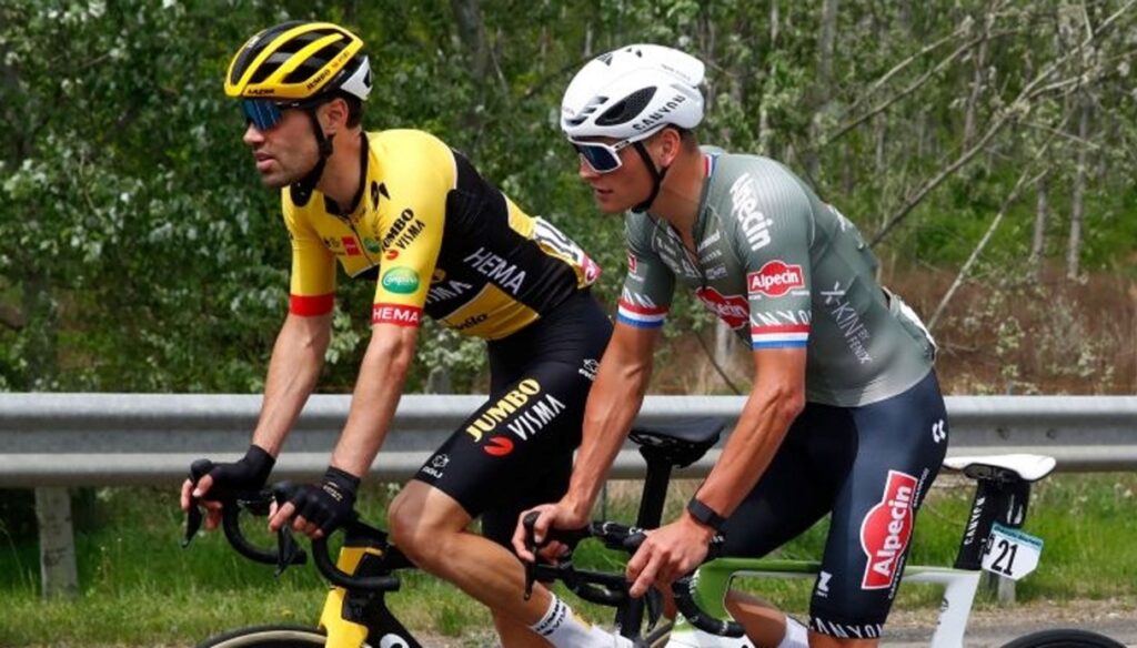 Giro 2022, Mathieu Van der Poel ahora de rosa