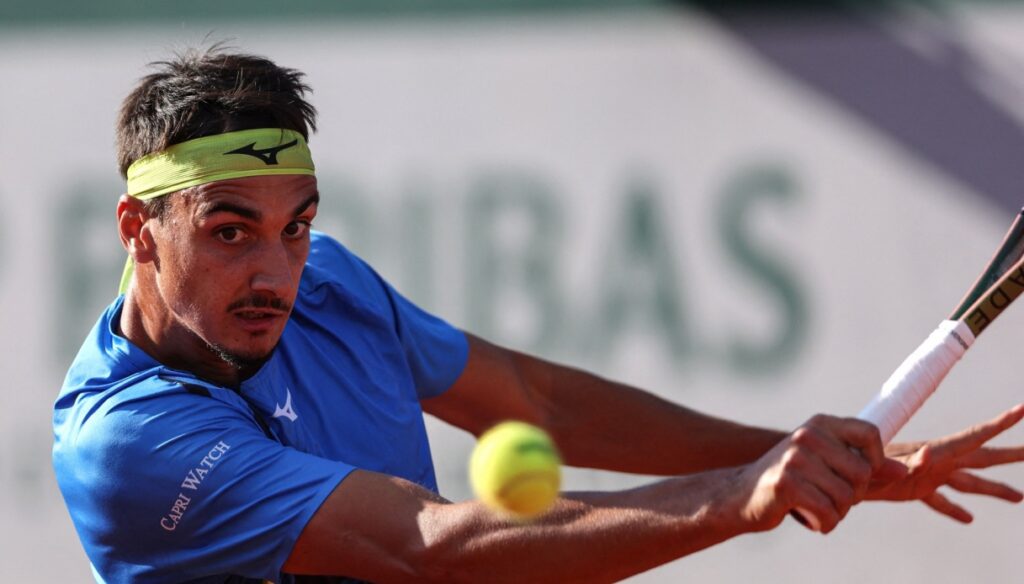 Roland Garros, fin de la aventura de Lorenzo Sonego