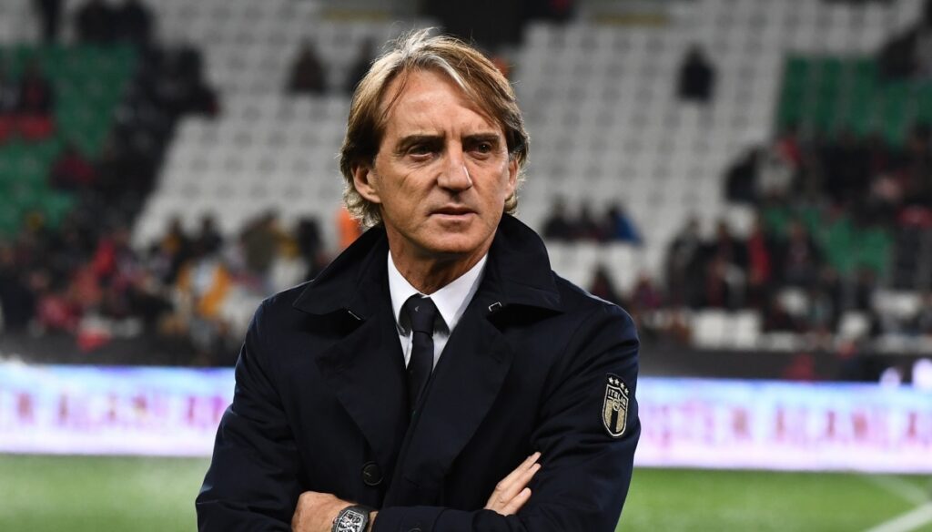 Italia, gran ausencia en ataque para Roberto Mancini