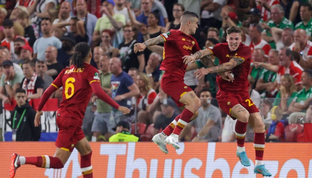 Roma, Nicolò Zaniolo firma el triunfo: ganó la Liga de la Conferencia