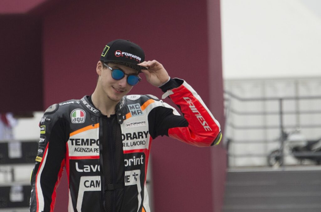 Lorenzo Baldassarri también en la pista de Mugello