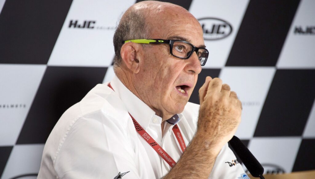 El fracaso de Mugello sin Valentino Rossi, la ira de Carmelo Ezpeleta