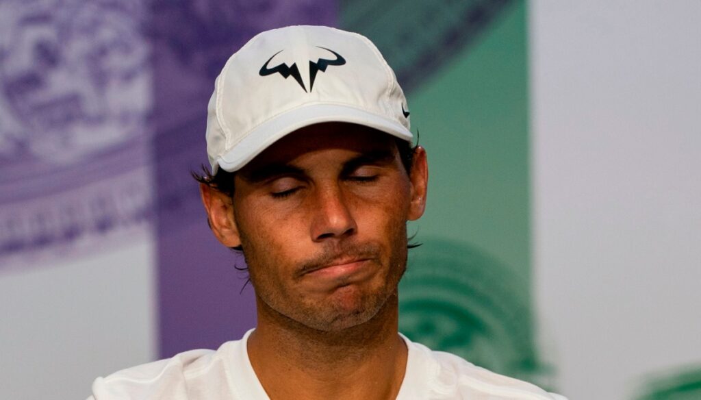 Rafa Nadal explica sin tapujos la derrota en Cincinnati