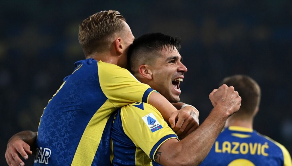 Hellas Verona, Giovanni Simeone hacia la Liga
