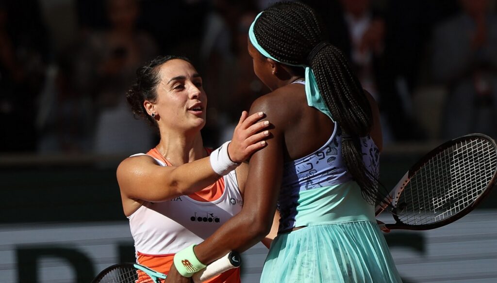 Coco Gauff rompe el sueño de Martina Trevisan