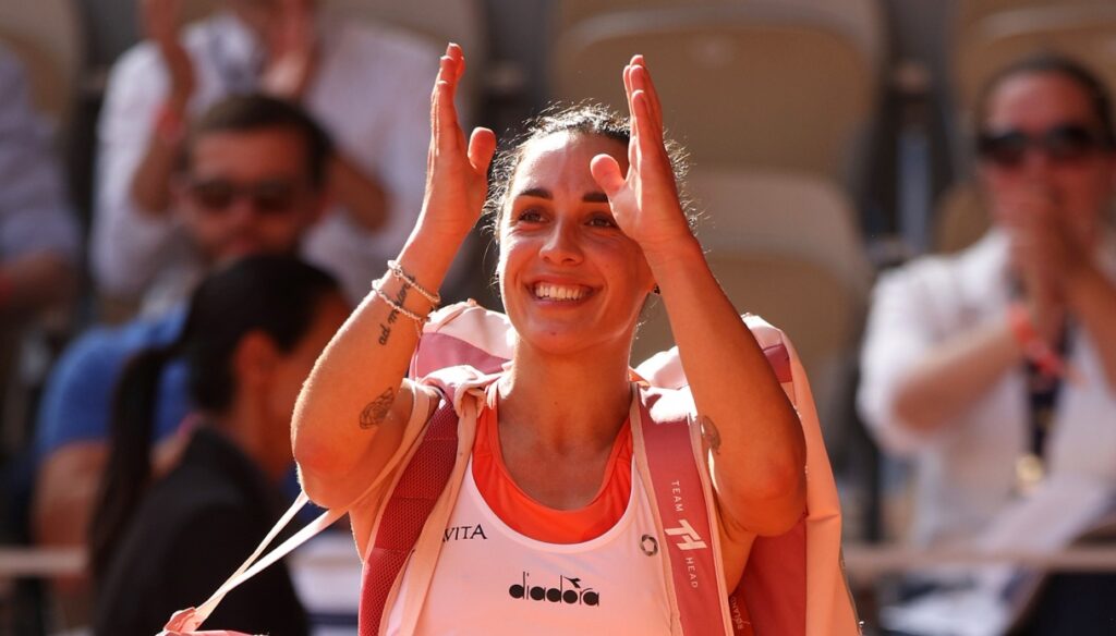 Martina Trevisan: «¿Gauff se molesta por mis gritos? Siempre juego así»