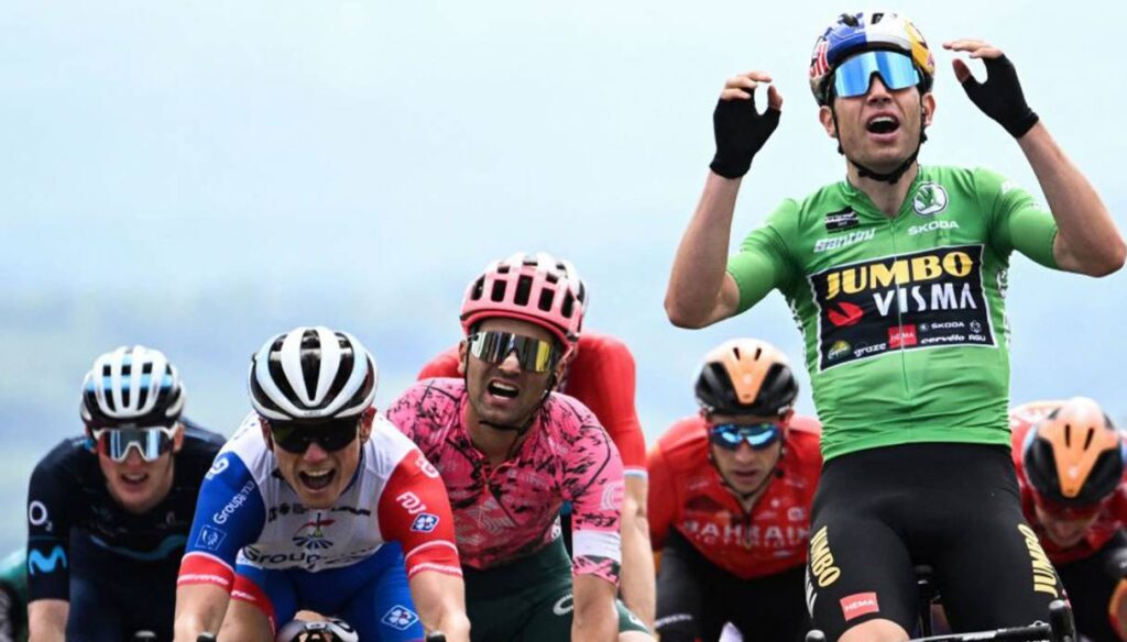 Wout van Aert, con el ánimo por los suelos: «Estoy avergonzado».