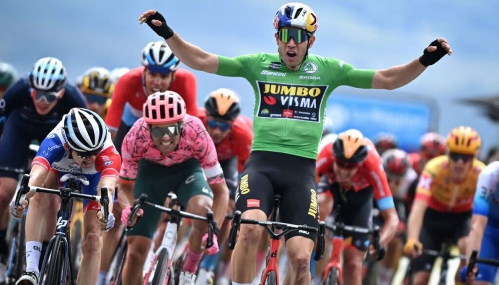 Wout van Aert lo hizo a lo grande