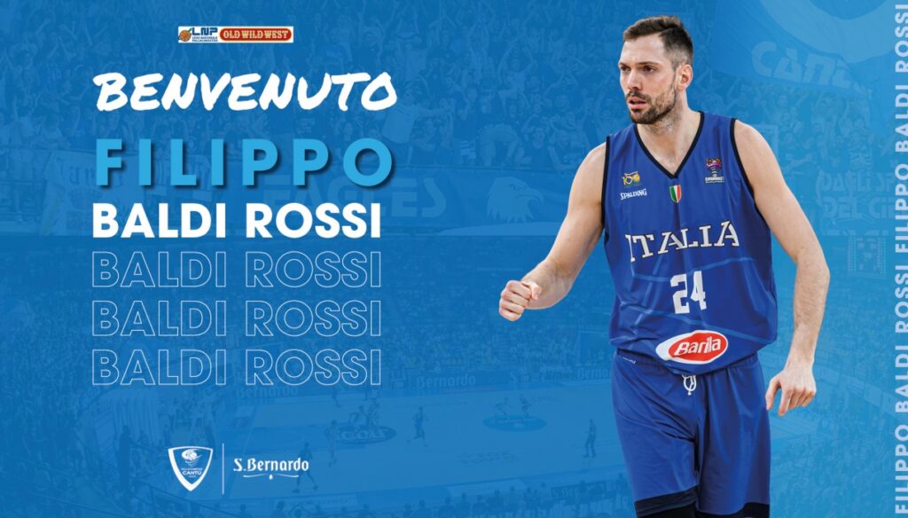 Cantù, golpe oficial Baldi Rossi