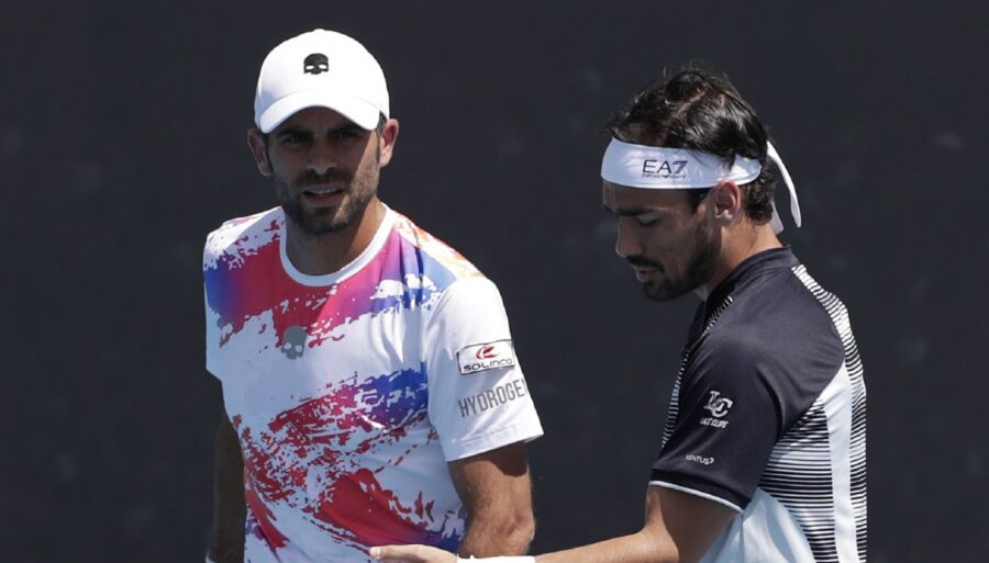 Fognini-Bolelli, victoria casi milagrosa en Umag