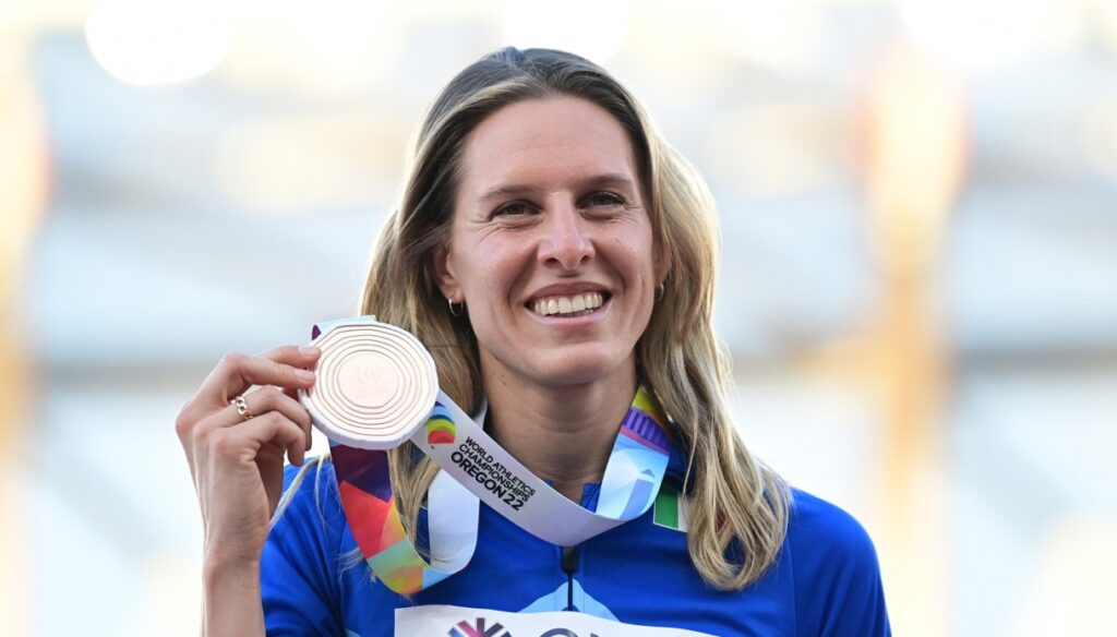 Campeonato del Mundo de Atletismo, Elena Vallortigara gana el bronce: «Me siento recompensada