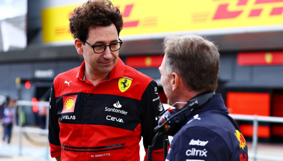 F1, caso Binotto: Horner se burla de Ferrari