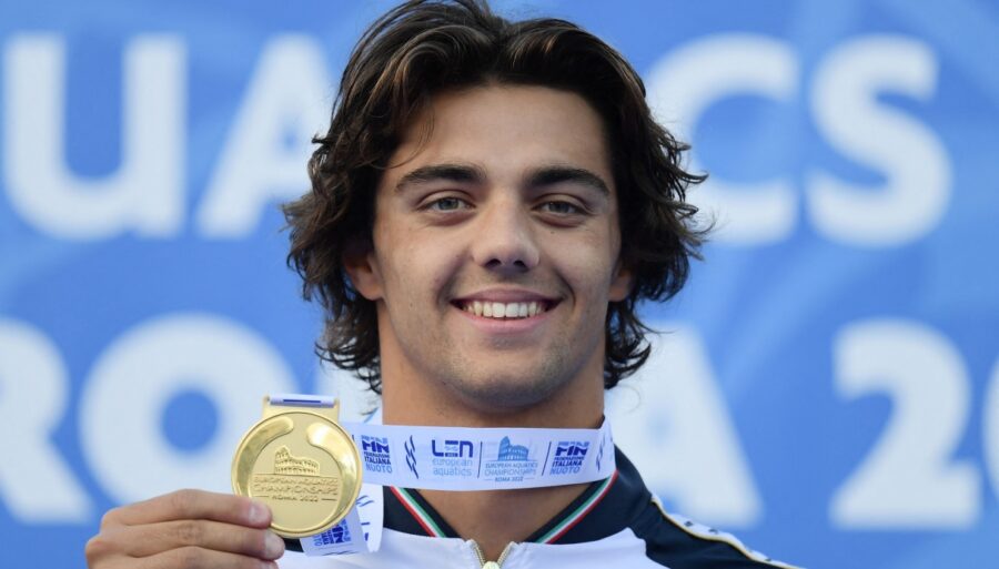 Thomas Ceccon: «Mi objetivo es conseguir un pleno de medallas».