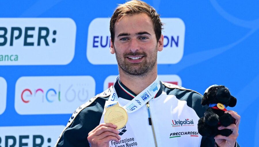Campeonato de Europa de natación, el relevo mixto 4×1250 en aguas abiertas se convierte en oro