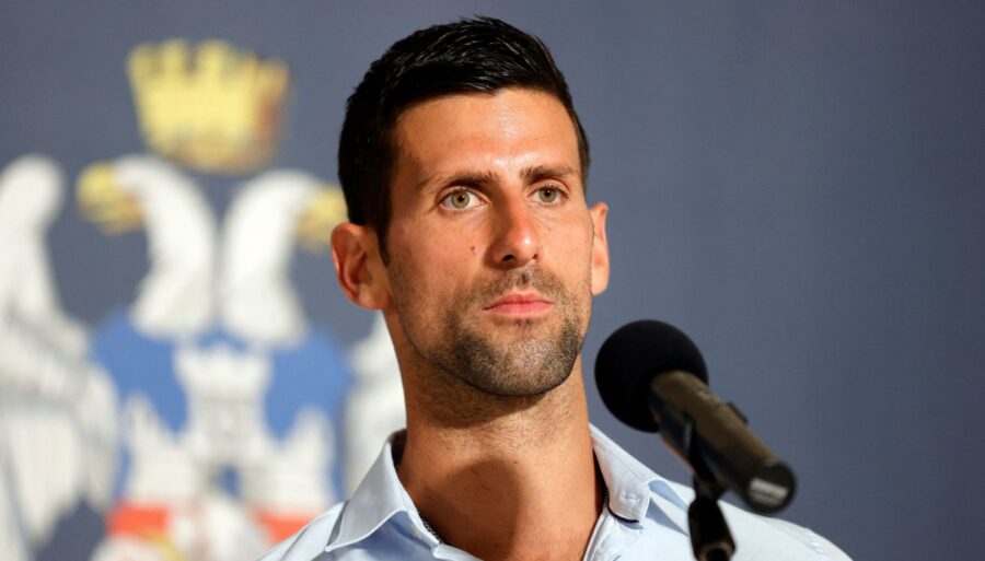 Novak Djokovic en Turín para las Finales ATP: mensajes de amor a Italia