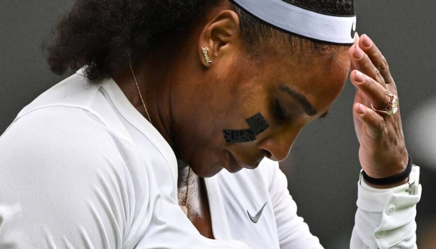 Serena Williams se sincera: «Estaba pensando y llorando».