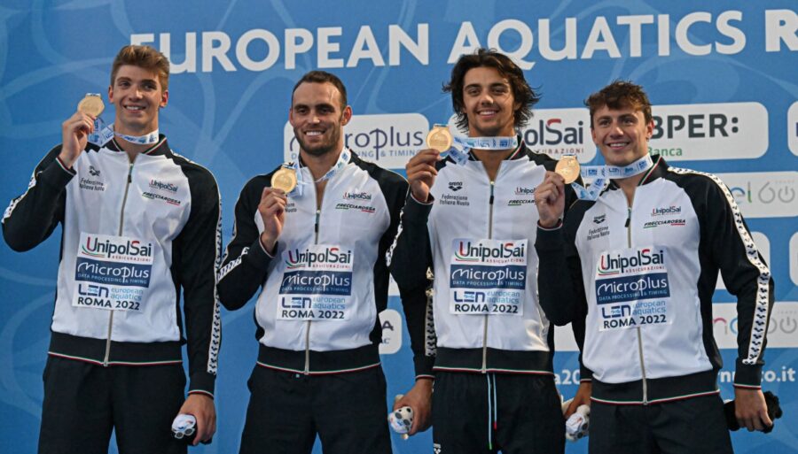 Campeonatos de Europa de Natación, Italia un bombazo: lluvia de medallas