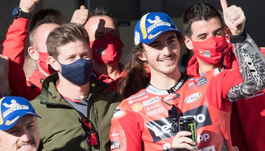 Ducati, Pecco Bagnaia reveló la asistencia de Casey Stoner