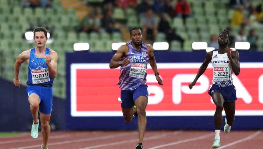 Filippo Tortu más fuerte que la lluvia: final en los 200 m