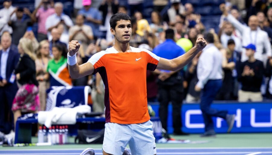 US Open, Carlos Alcaraz felicita a Jannik Sinner