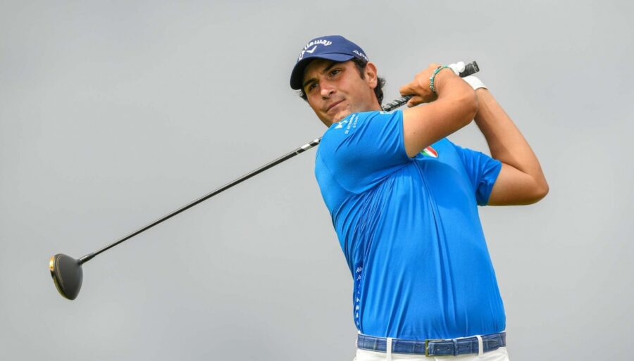 Filippo Celli, estrella emergente del golf, visto por Alberto Binaghi