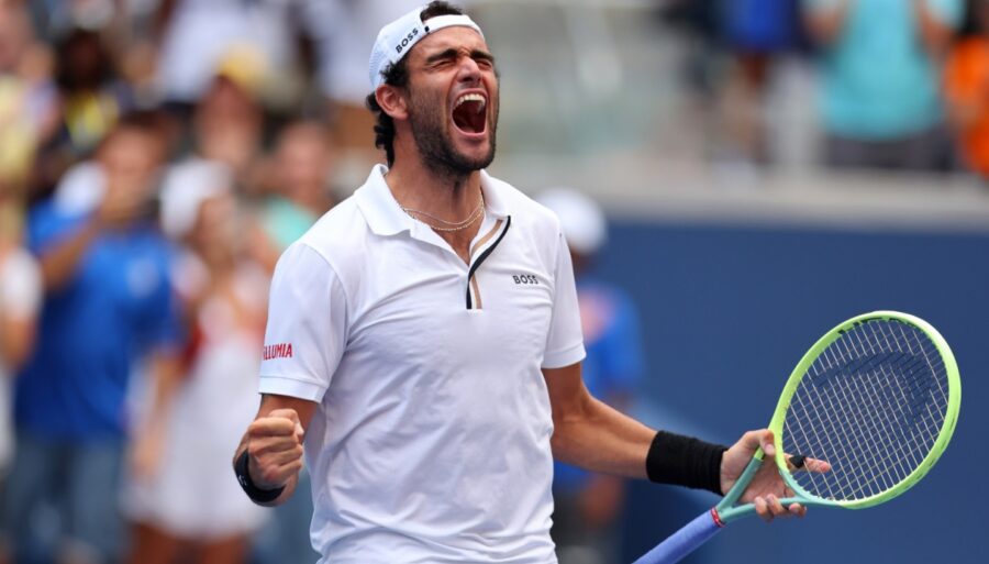 US Open, Matteo Berrettini sufre pero se alegra: está en cuartos