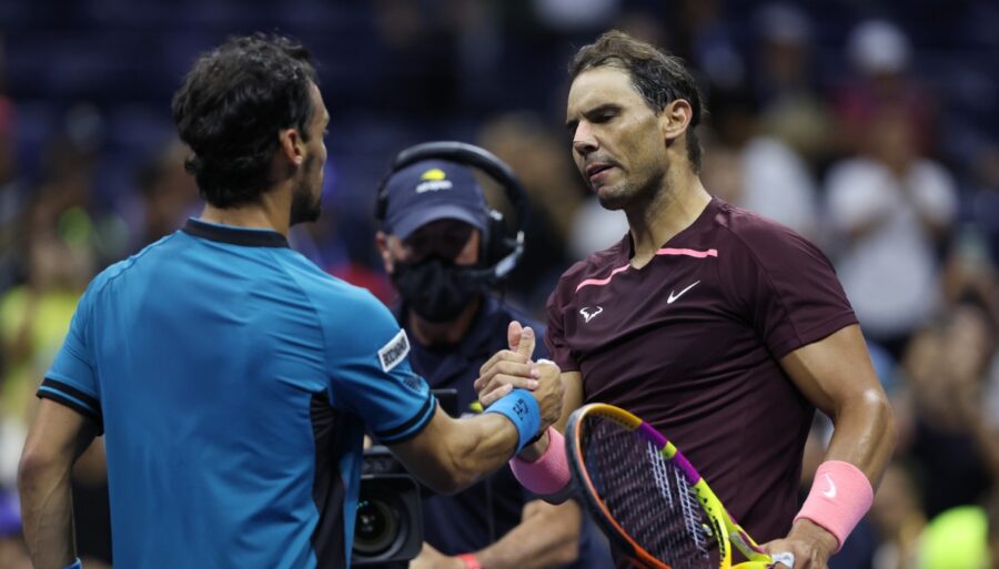 US Open, Fabio Fognini falla: Rafa Nadal gana