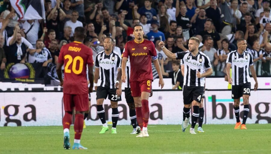 Udinese vs Roma, invitado sorpresa en la grada