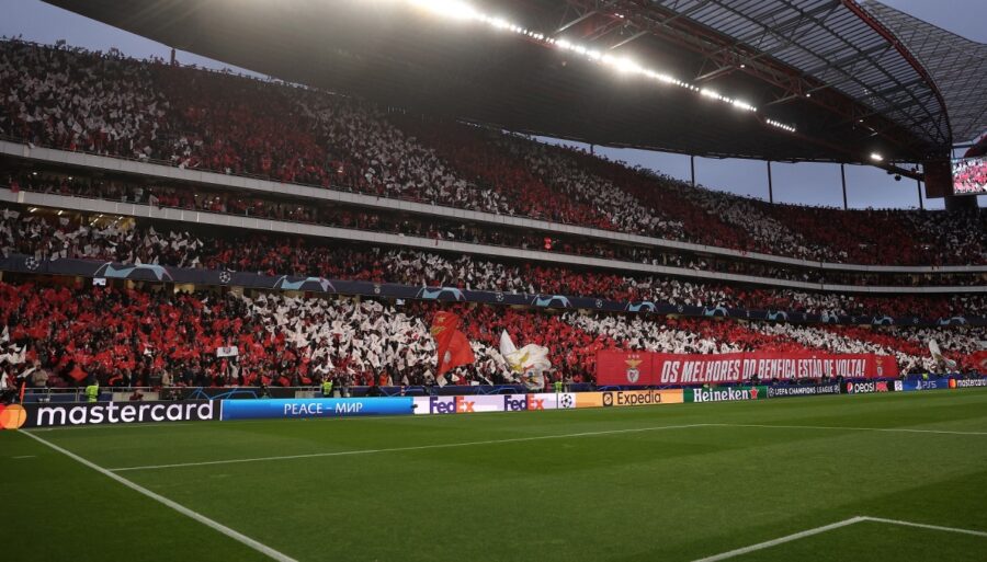 Benfica-Juve: problema técnico evidente