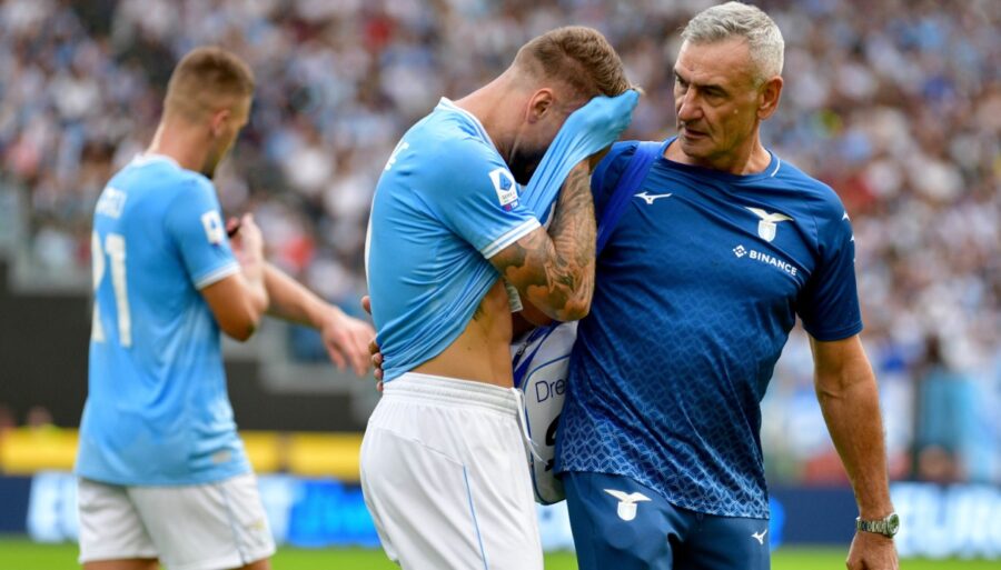 Ansiedad en el Lazio: lesión de Ciro Immobile