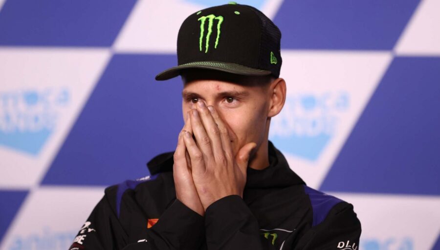 MotoGP, Fabio Quartararo se amarga: «No podemos luchar