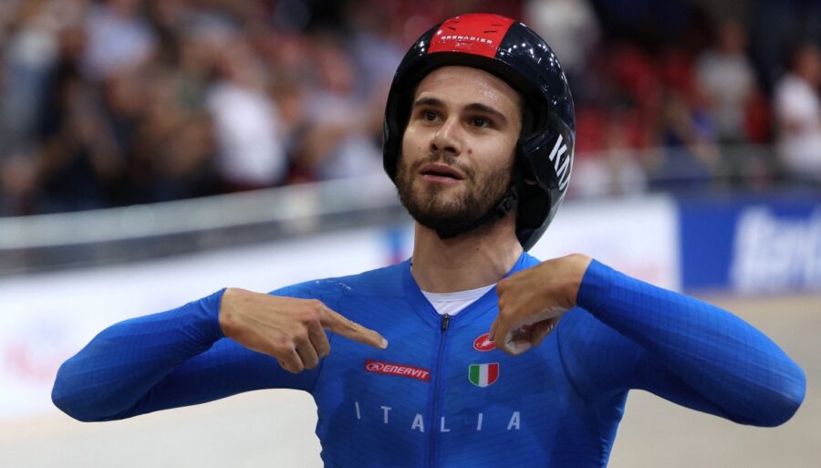 Filippo Ganna vuelve a dominar: medalla de oro y nuevo récord mundial