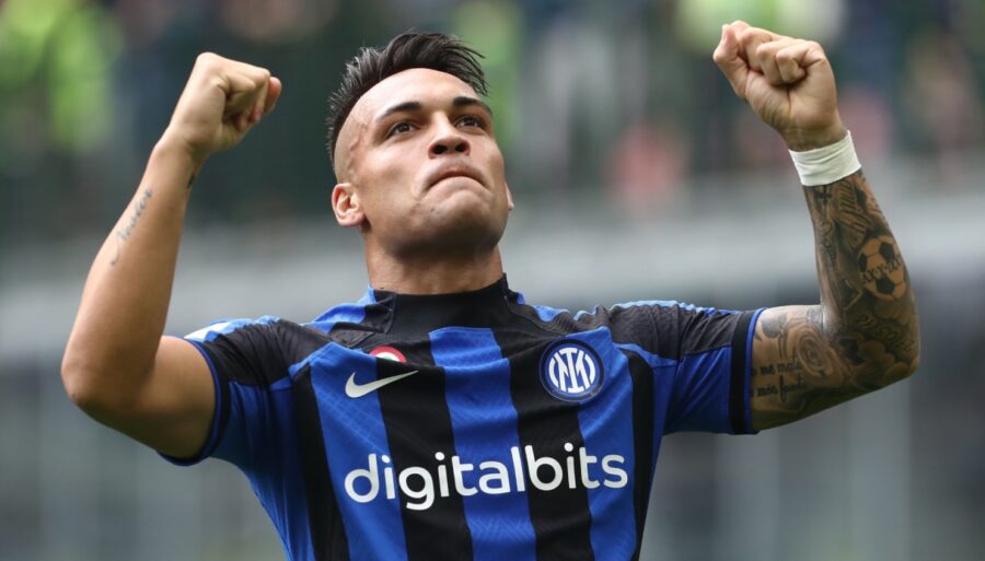 Lautaro Martínez se lesiona pero sigue celebrando