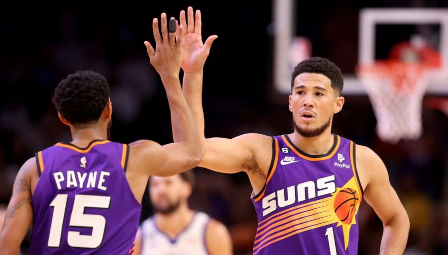NBA: Booker entre aplausos, Phoenix noquea a Golden State