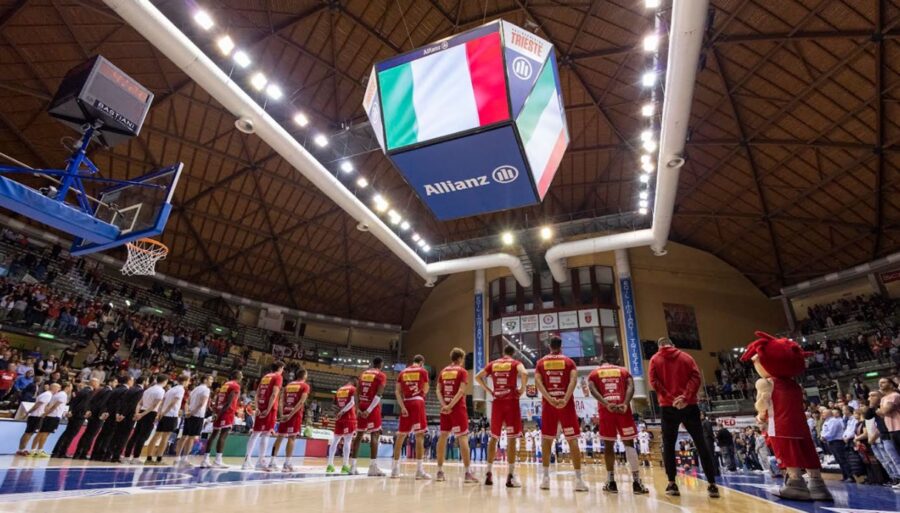 El Pallacanestro Trieste abre al público el Allianz Dome para el partido de salvación contra el Brindisi