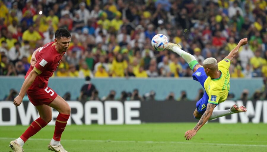 Richarlison hace volar a Brasil de inmediato