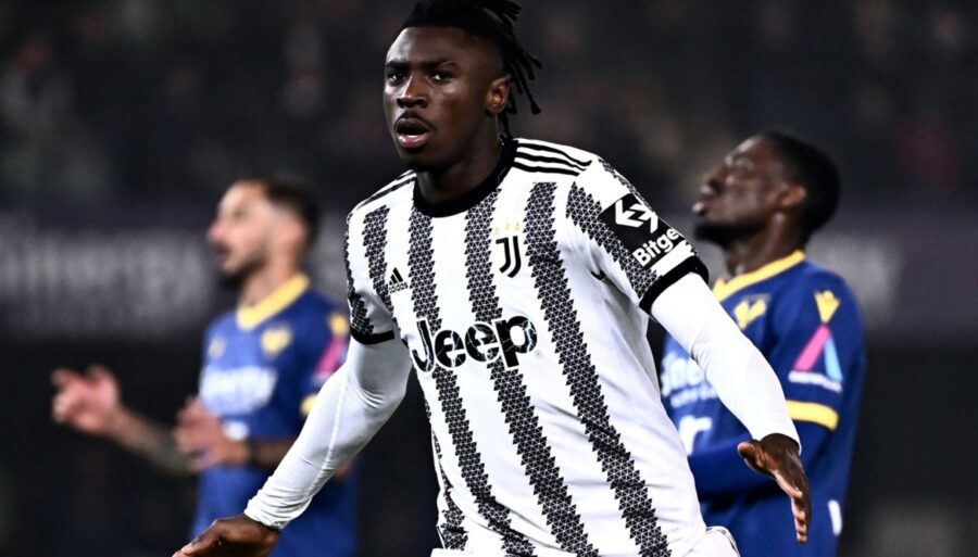 Serie A, dos jornadas de inhabilitación para Moise Kean