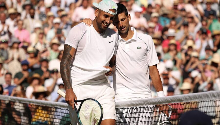 Nick Kyrgios hace soñar a sus fans. Y los de Novak Djokovic