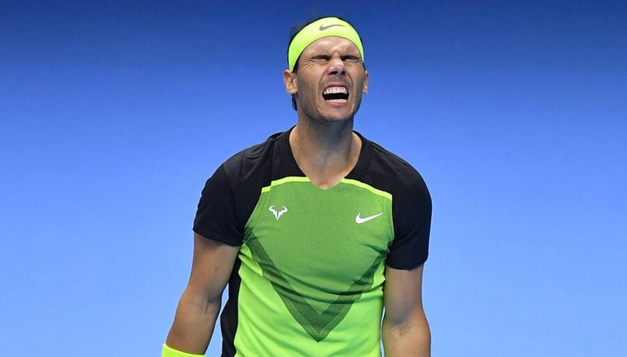 Finales ATP, Rafael Nadal con pie y medio fuera