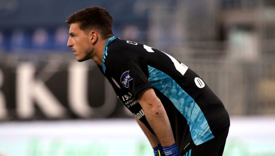 Alessio Cragno podría mudarse a unos kilómetros de distancia