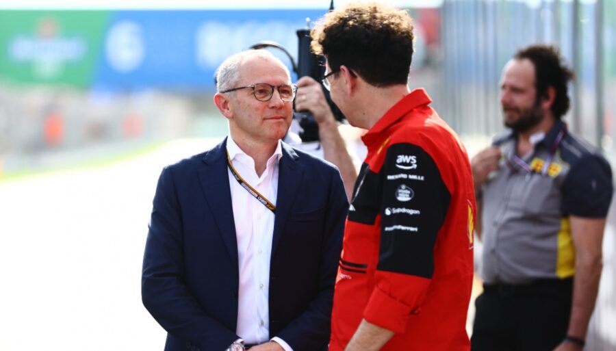 Mattia Binotto, Domenicali se desinfla: «El segundo puesto en Ferrari no es suficiente