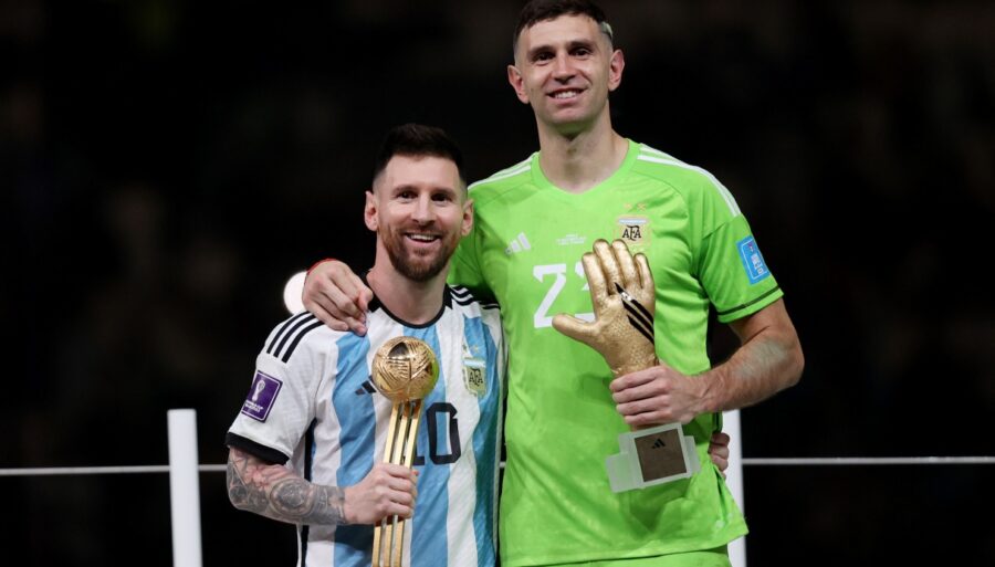Comparación Messi-Maradona, Emiliano Martínez no tiene dudas