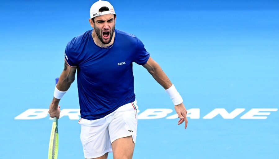 Copa United, regreso con una sonrisa para Berrettini: Italia vence a Brasil