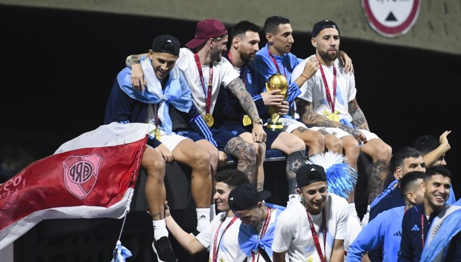 Miedo por Messi y otros tres argentinos durante las celebraciones