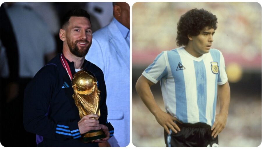 Argentina, según una encuesta Messi ha superado a Maradona