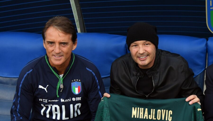 Sinisa Mihajlovic: el dolor de Nesta y Mancini