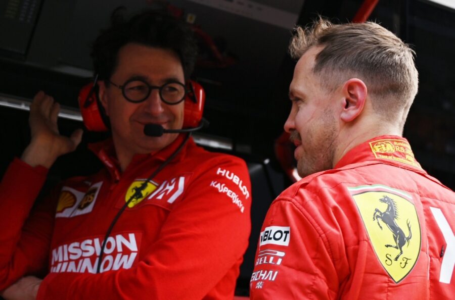 F1, Mattia Binotto revela la historia de Sebastian Vettel
